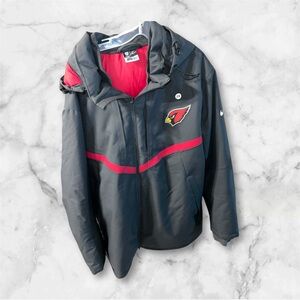 NIKE ONFIELD NFL ARIZONA CARDINALS STORM-FIT 550 DOWN PARKA🔥💯 FAST SHIPPING 💯